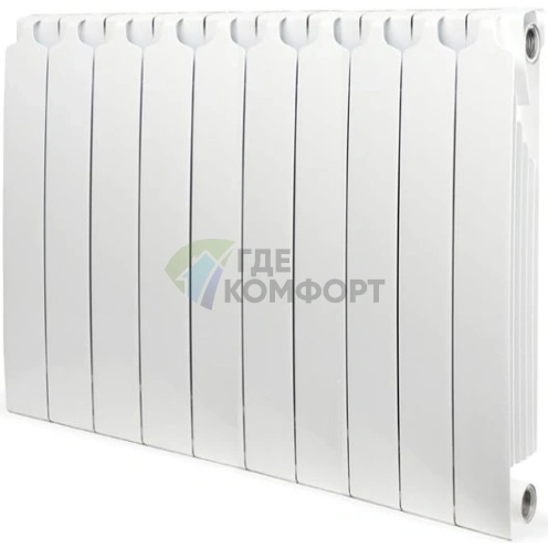 Биметаллический радиатор Sira RS 800 10 секций - фото 1