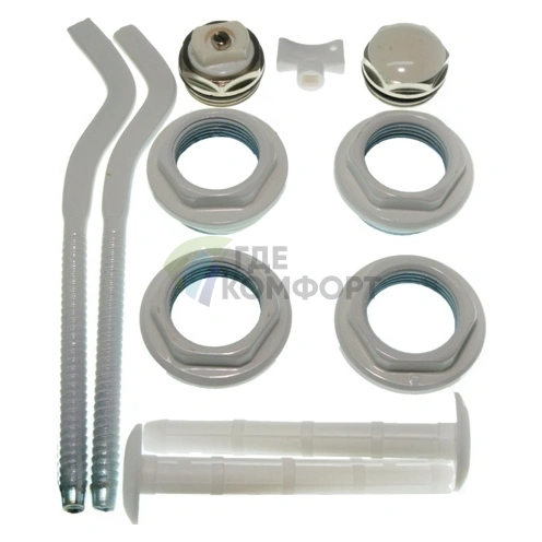 Универсальный комплект Bilux D42 1x1/2 для подсоединения радиатора отопления - фото 1