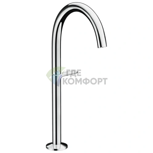 Смеситель для раковины AX One Select 260 с интуитивным пуш-открыванием, хромированный (48030000) - фото 1