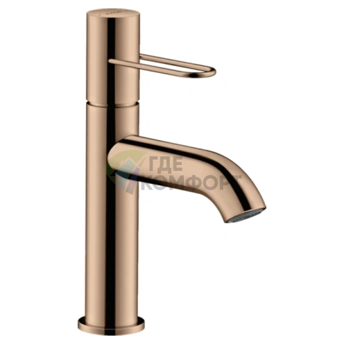 Смеситель для раковины AX Uno в цвете полированное красное золото (38026300) - фото 1