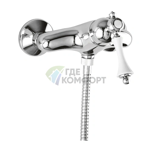 Смеситель для душа Cezares Margot MARGOT-DM-01-M матовый черный - фото 1