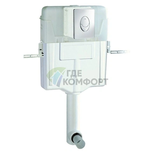 Смывной бачок скрытого монтажа Grohe GD2 38895000: элегантное решение для вашего санузла - фото 1