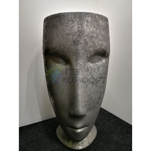 Раковина свободностоящая Kerasan Artwork MOLOCO античная платина со скрытым сливом (474061) - фото 3