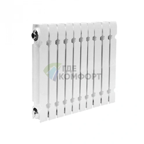Радиатор чугунный Konner Модерн-12 секций с монтажным комплектом - фото 2