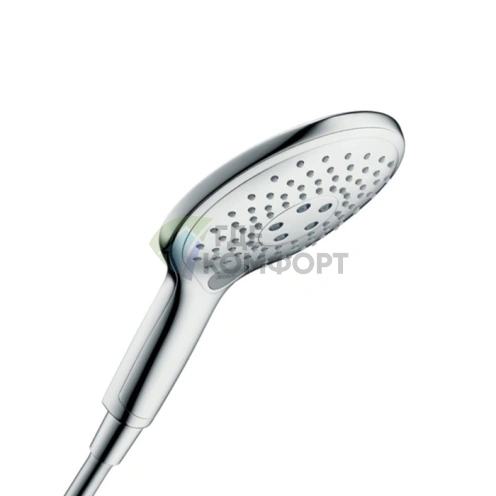 Ручной душ HG Raindance Select S 150 с технологиями 3jet, RainAir, CaresseAir, Mix и EcoSmart, цвет хром (28588000) - фото 1