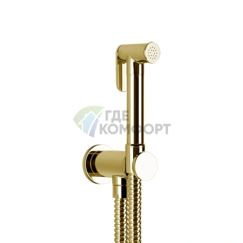 Роскошный гигиенический душ Gessi с покрытием Gold PVD (14331#246) - фото 1