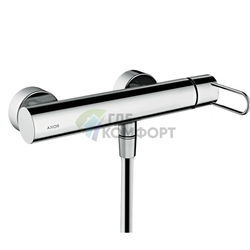 Однорычажный настенный смеситель для душа AX Uno в хроме (38621000) - фото 1