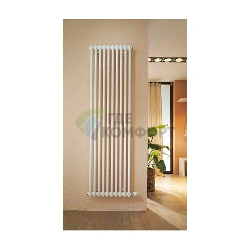 Радиатор стальной трубчатый Purmo Delta Laserline AB 2180 1800х450 9 секций с боковой подводкой - фото 2