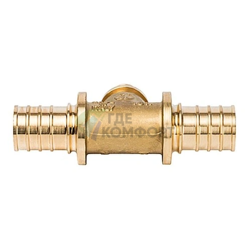 Stout Тройник переходной 25x16x25 для труб из сшитого полиэтилена аксиальный - фото 3