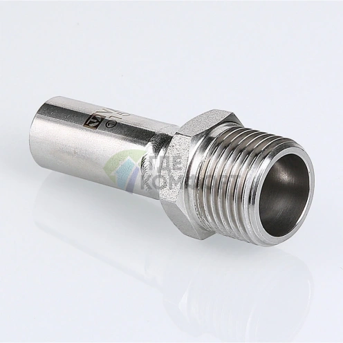 Пресс-вставка с наружной резьбой 28 мм х 3/4 из нержавеющей стали VTi.906.I.002805 VALTEC (ВАЛТЕК) - фото 2