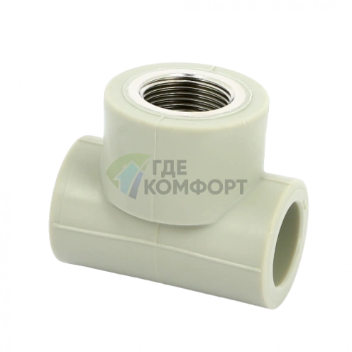 Тройник PPR с внутренней резьбой 25x3/4 FV-Plast - фото 1