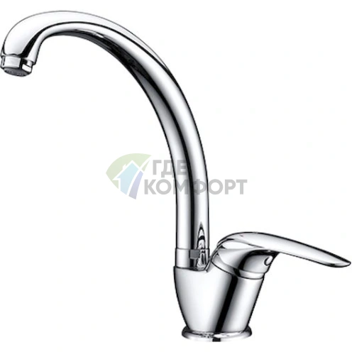 Смеситель Wasserkraft Rossel 2807: Стиль и практичность для вашей кухонной мойки - фото 1