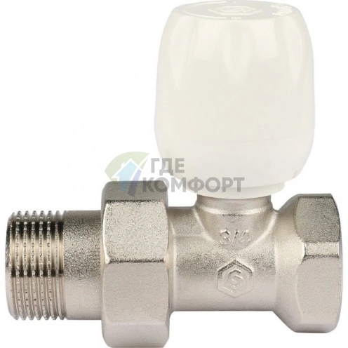 Клапан ручной с неподъемным шпинделем 3/4, прямой Stout - фото 3