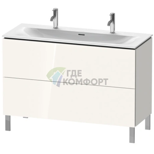 Раковина Duravit Viu с переливом и нажимным выпуском, 1030x490 мм, цвет белый (23441200581) - фото 1