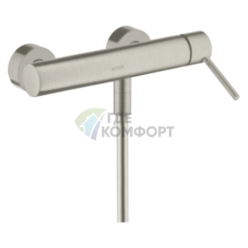Стильный смеситель для душа AX Starck в цвете сталь (10611800) - фото 1