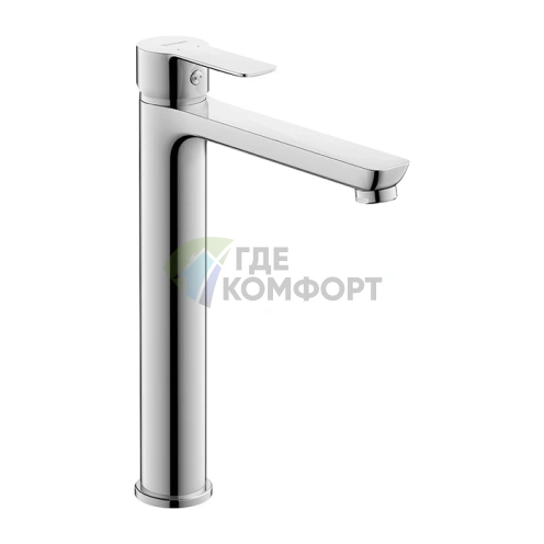 Смеситель Duravit A.1 для раковины на 1 отверстие, высокий (295 мм), хром (A11040002010) - фото 1