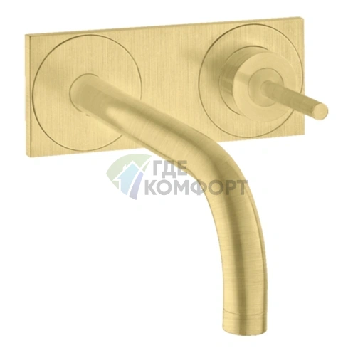 Смеситель для раковины AX Uno в цвете шлифованная медь (38115950) - фото 1