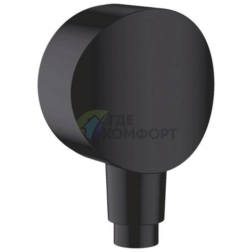 HG FixFit Шланговое подсоединение S с обратным клапаном, матовый черный (26453670) - фото 1