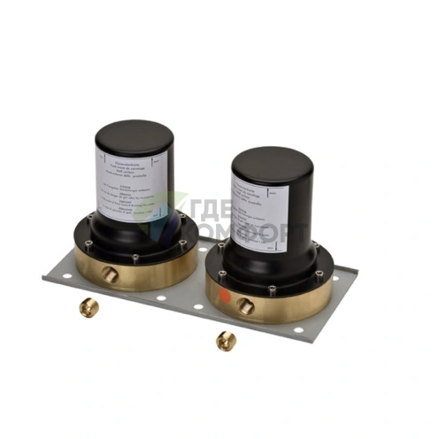 Напольный смеситель для ванны AX Montreux со скрытым монтажом и двумя рукоятками (16549180) - фото 1