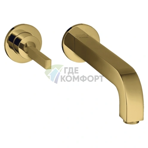 Смеситель для раковины AX Citterio в цвете полированное золото (39113990) - фото 1