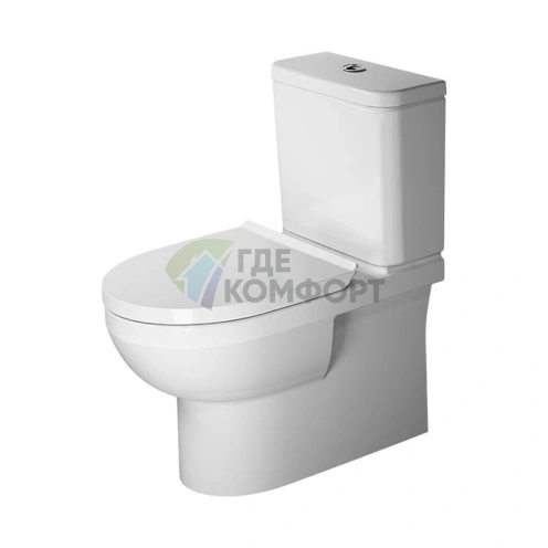 Унитаз Duravit DuraStyle basic напольный моноблок безободковый (2182090000) - фото 1