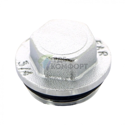 Заглушка с наружной резьбой 3/4 для коллекторов Far - фото 4