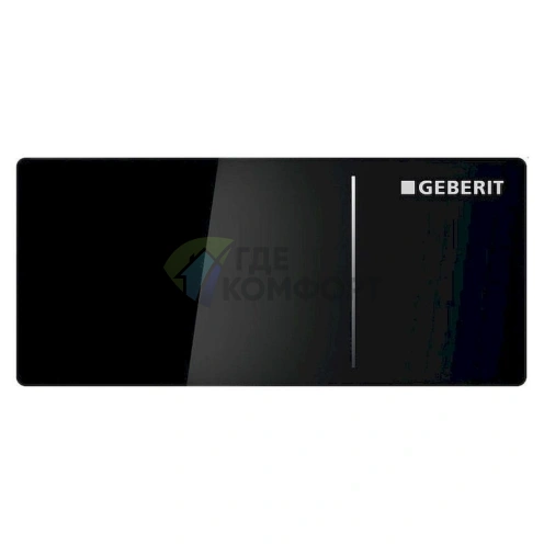 Кнопка смыва для унитаза Geberit Sigma 70 115.630.SJ.1 черная - фото 1