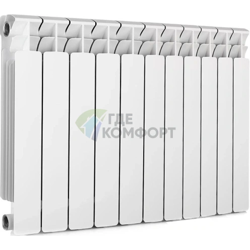 Алюминиевый радиатор RIFAR Alum Ventil 500 11 секций НП правое фото 1