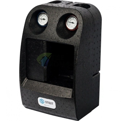 Stout насосная группа прямой контур 1 безнасосная, 35 кВт, DT10 C, теплоизоляция - фото 2