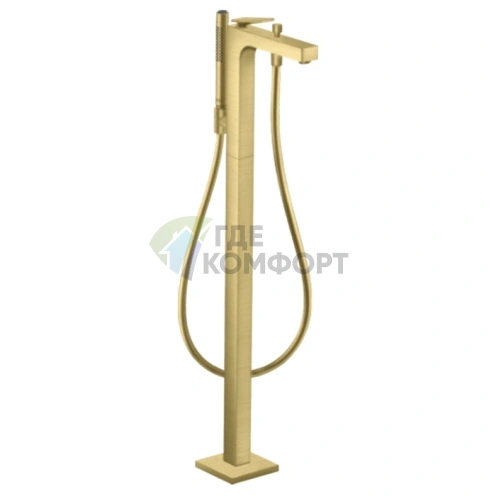 Напольный смеситель для ванны AX Citterio в цвете шлифованная медь (39440950) - фото 1