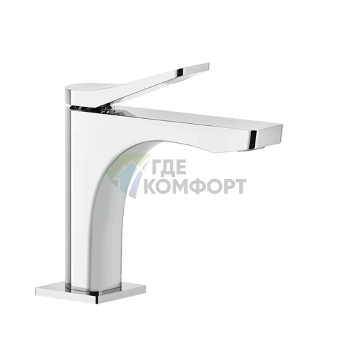 GESSI Rilievo Однорычажный смеситель для раковины без донного клапана, хром (59002#031) - фото 1