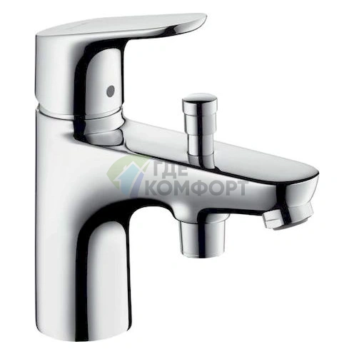 Смеситель Hansgrohe Focus E2 для установки на борт ванны - фото 1