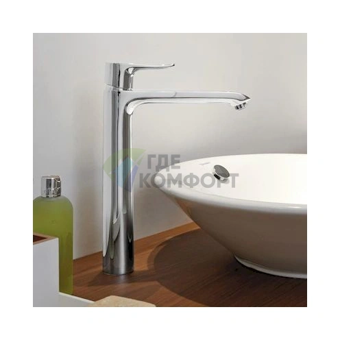 Смеситель Hansgrohe Metris однорычажный для раковины 31082000 - фото 6