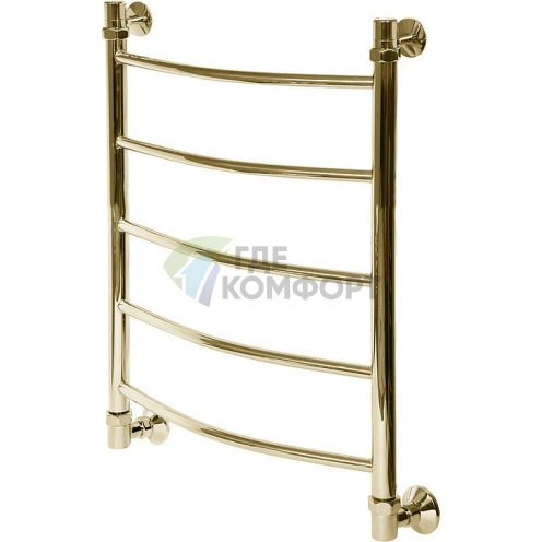 Полотенцесушитель Ника ЛД Лесенка Дуга Бронза Стандарт 60x40 водяной - фото 2