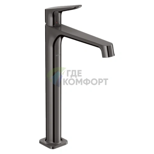 Смеситель для раковины AX Citterio M полированный чёрный хром (34127330) - фото 1