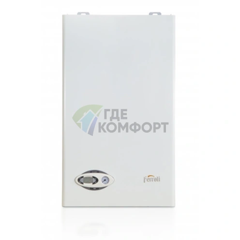 Котёл газовый настенный двухконтурный Ferroli Divabel 18 кВт - фото 2