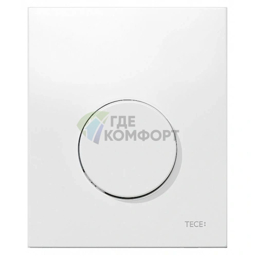 Кнопка смыва для писсуаров TECE Loop Urinal 9242600 белая - фото 1
