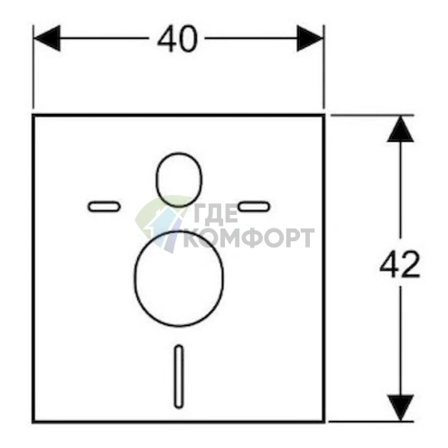 Комплект для скрытого монтажа Roca и Geberit «Всё включено» с шумоизоляцией - фото 9