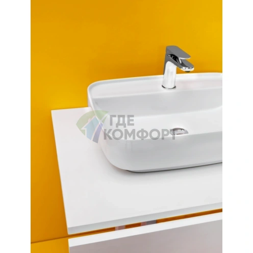 Накладная раковина Kerasan Tribeca 60x43 см, белая (514001*1) - фото 2