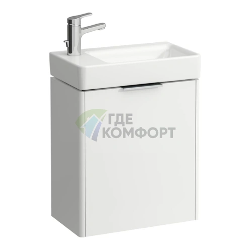 База для мини раковины Laufen Base 815955 с органайзером, 470x265x530 мм, белая матовая (4.0210.1.110.260.1) - фото 1