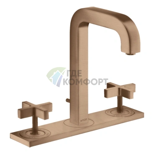 Смеситель для раковины AX Citterio в цвете шлифованное красное золото (39134310) - фото 1