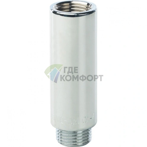 Удлинитель STOUT латунный 1/2 x 70 хромированный - фото 2