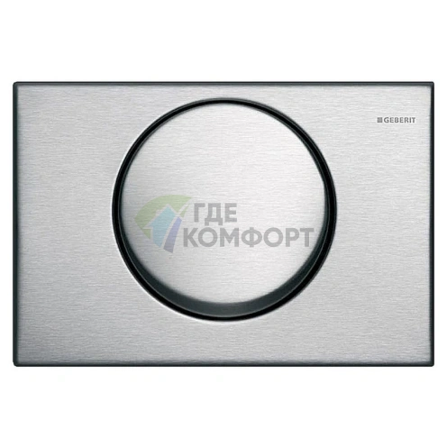 Кнопка смыва Geberit Mambo 115.751.00.1 для скрытого монтажа, белая - фото 1