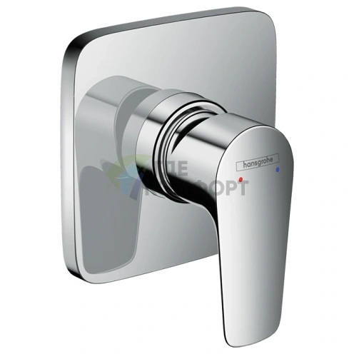 Встраиваемый смеситель для душа Hansgrohe Talis E (внешняя часть), хром (71764000) - фото 1