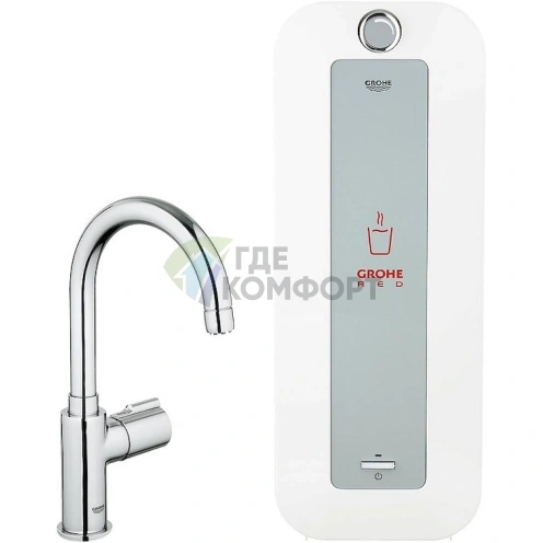 Кран Grohe Red Mono 30080000 с функцией нагрева воды - фото 1