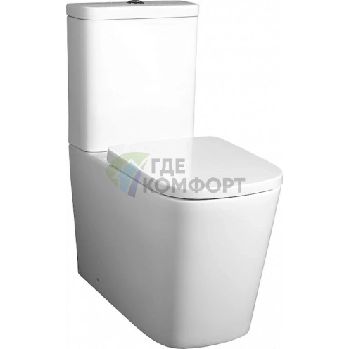 Компактный унитаз BelBagno Albano с прямым сливом - фото 1