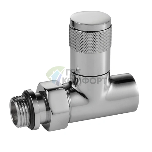 Набор дизайн-вентилей Royal Thermo PIANO 1/2 хром, RTE 50.024, НС-1161360 - фото 2