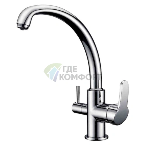 Смеситель Zorg ZR 315 YF для кухни со встроенным фильтром: стиль и чистота воды - фото 1