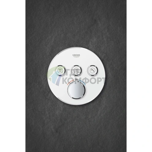 Термостат для ванны Grohe Grohtherm SmartControl 29904LS0 Moon White - фото 2