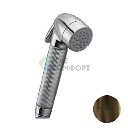 Гигиенический душ Nicolazzi Doccia с гибким шлангом 100 см и поддержкой, цвет тёмная бронза (5523DB) - фото 1